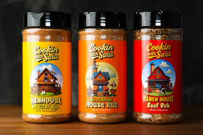 D. CookinwithSwiss Ultimate Trio – Beef, Chicken & All-Purpose Rub Bundle – Bold Flavors for Every Meal